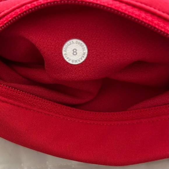 Lululemon Women’s Pace Rival Crop 22" Four-Way Stretch Leggings in Dark Red, 8 - Picture 12 of 14